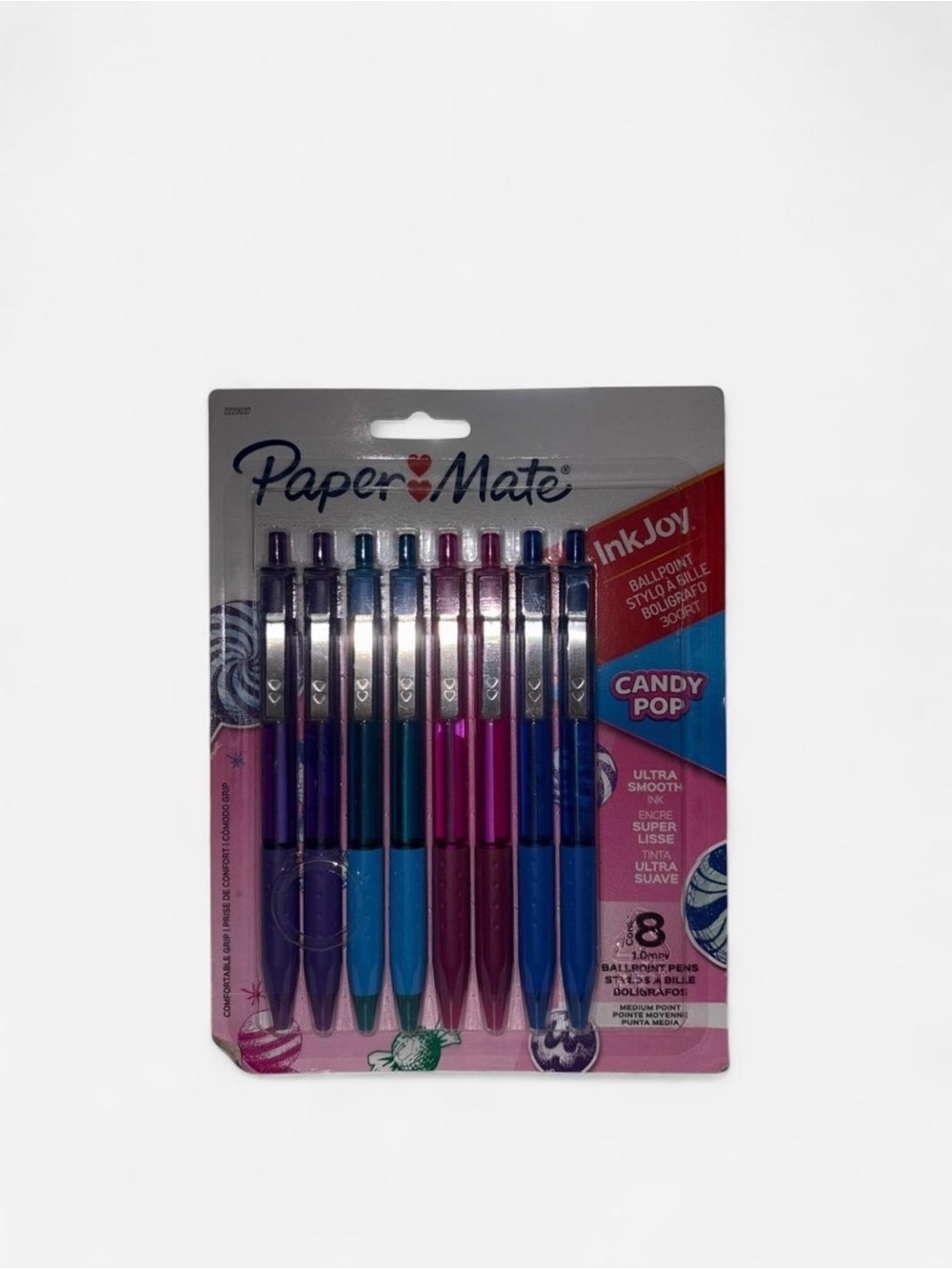Paper Mate InkJoy Candy Pop 8-Pack Ballpoint Pens - Assorted Pink & Blue